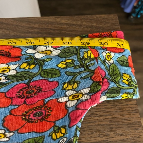 ❤️ COMPANIA FANTASTICA Floral V-Neck Long Sleeve Top S - Picture 9 of 12